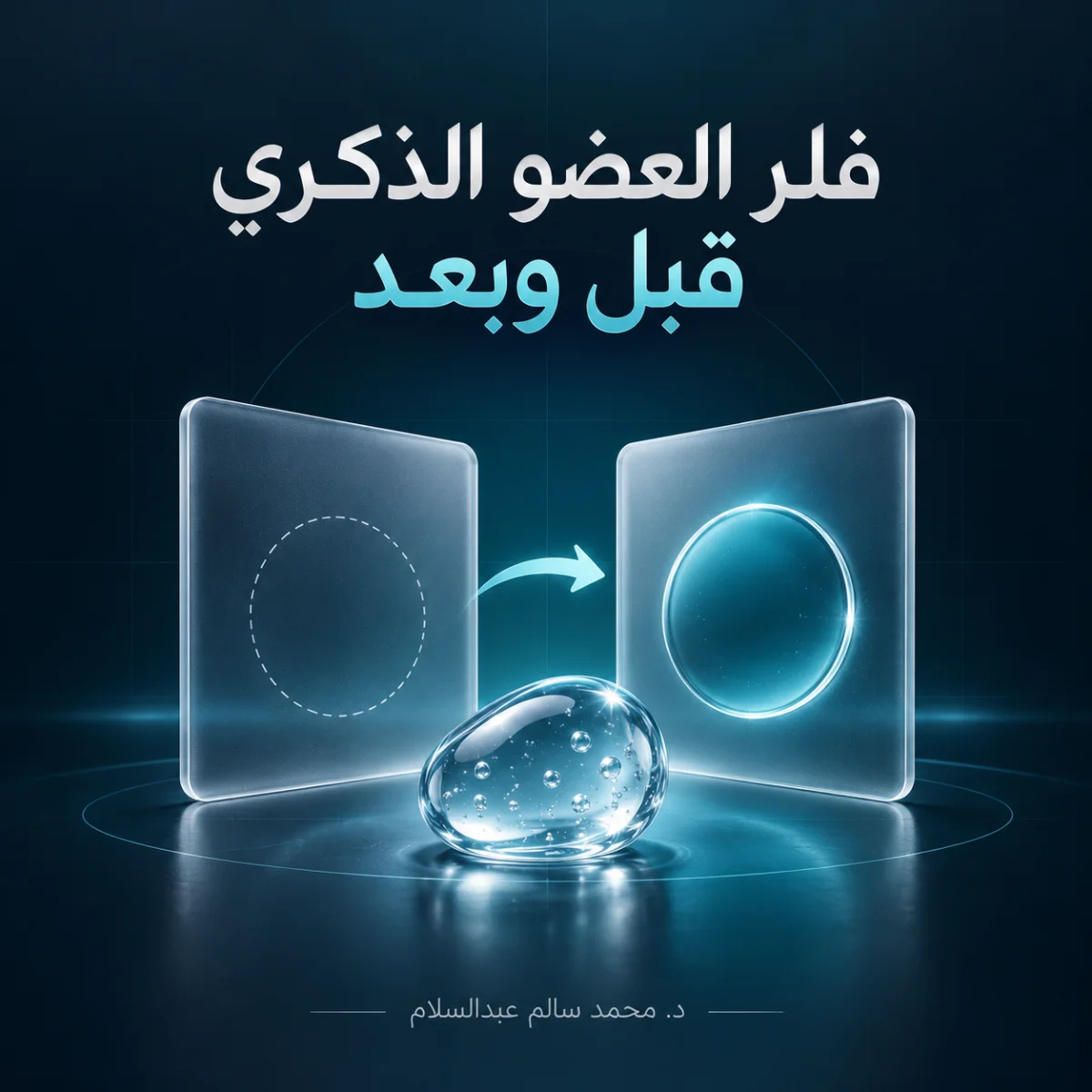 فلر العضو الذكري قبل وبعد