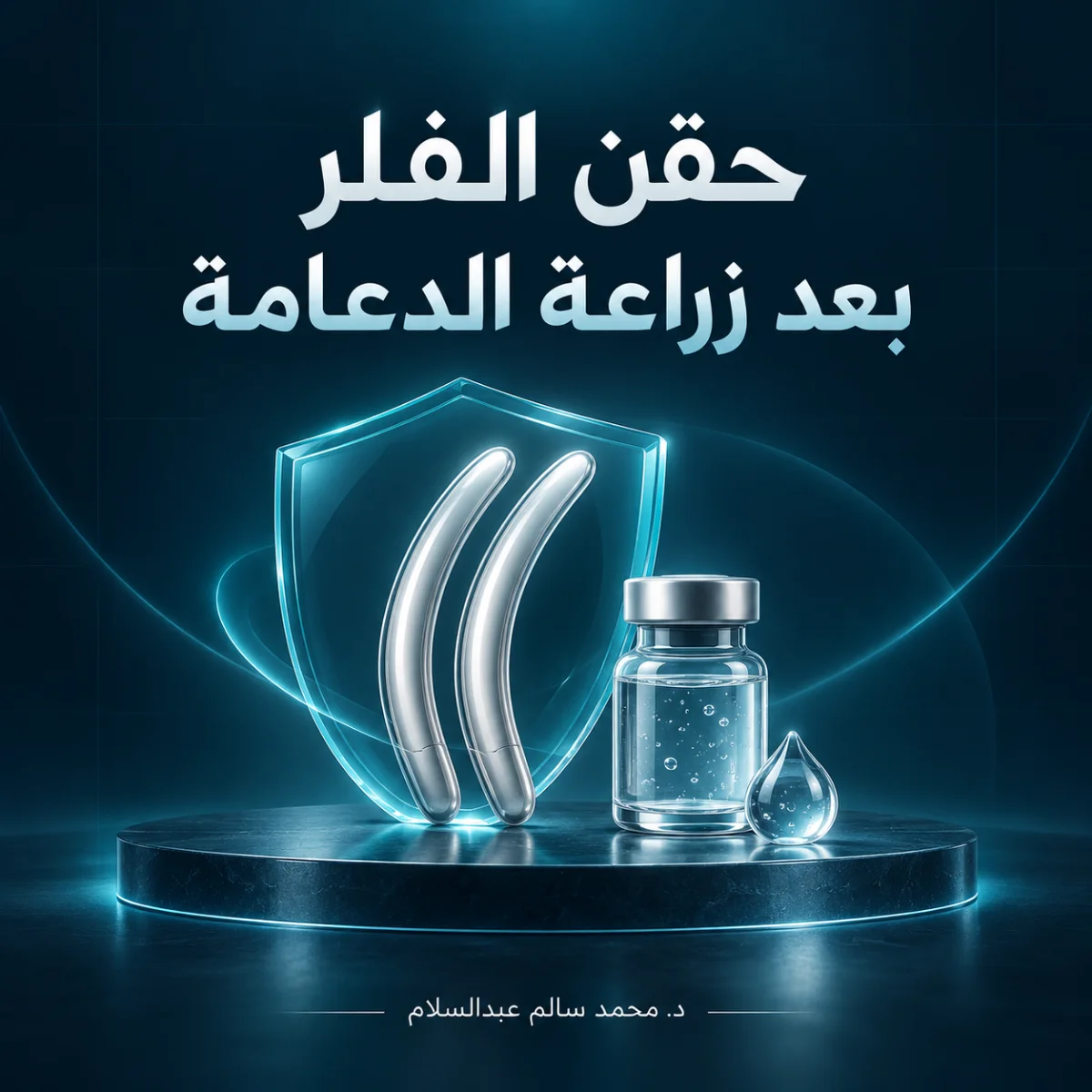 فلر العضو الذكري بعد زراعة دعامة الانتصاب